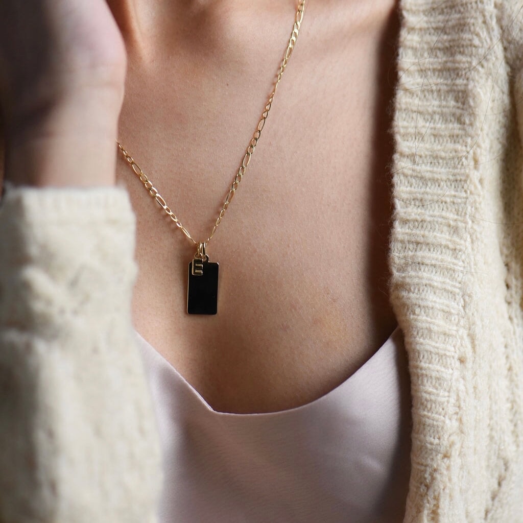 14K Gold Initial Charm