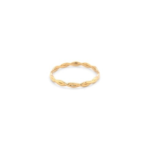 10K Gold Braided Ring