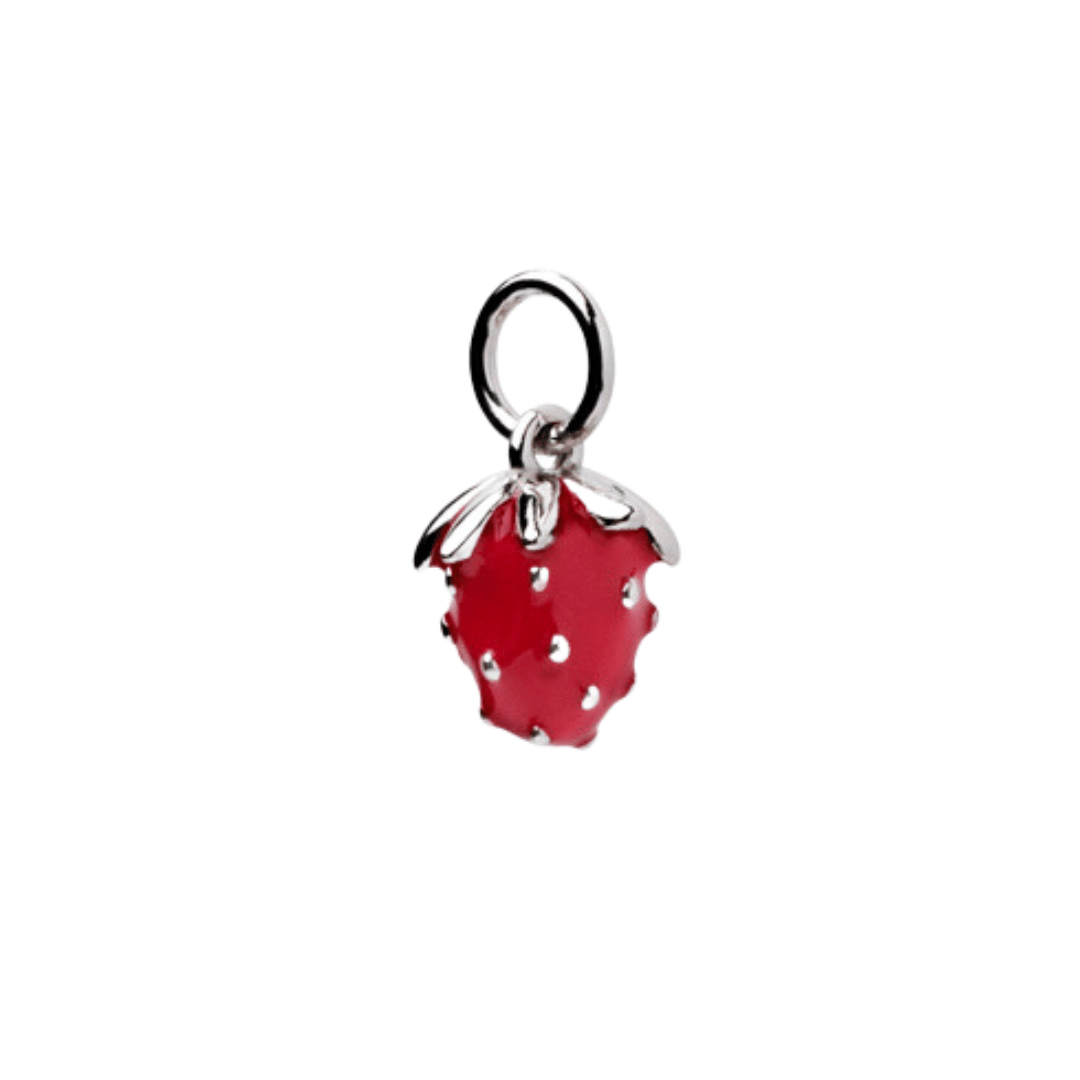 Strawberry Hoop Charm