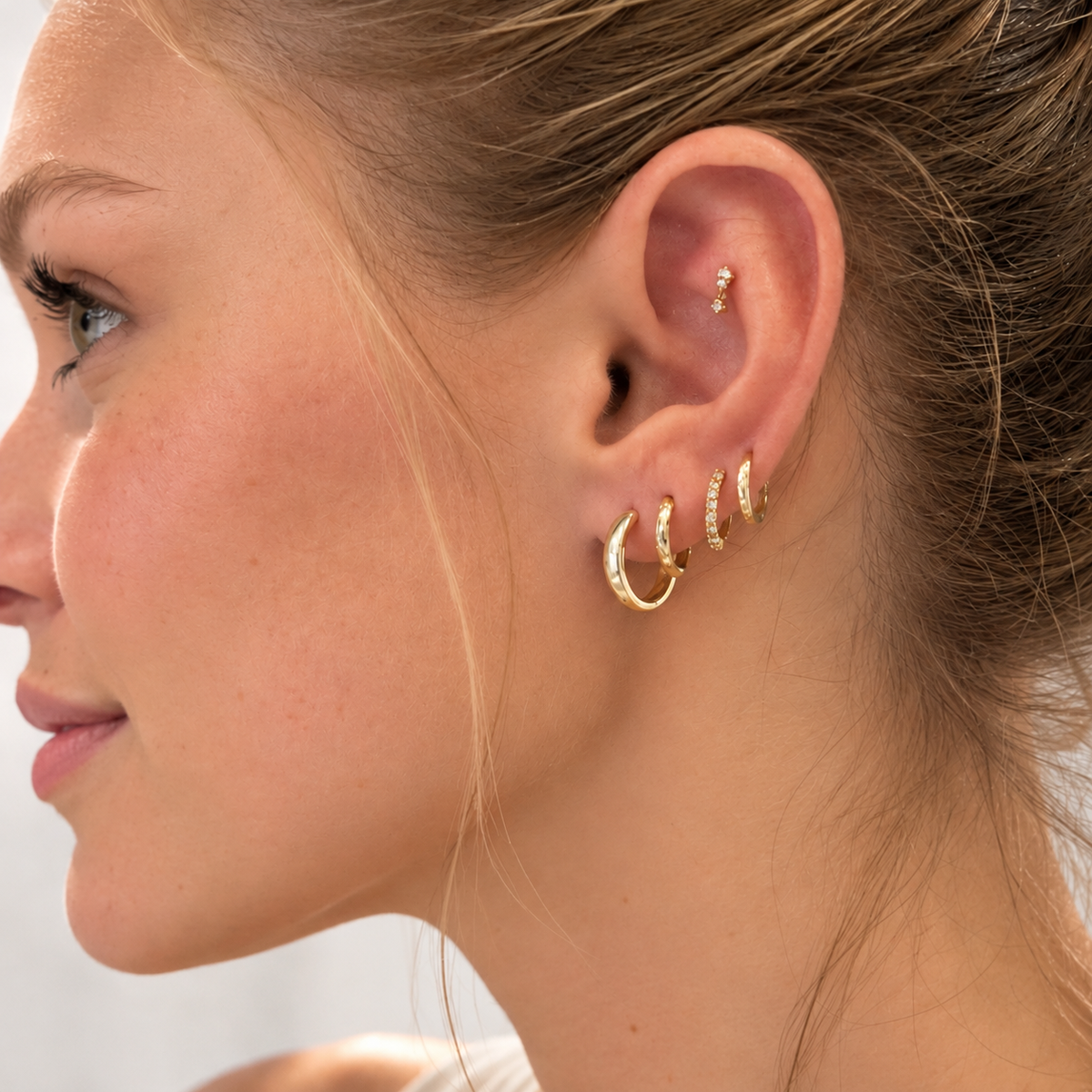 Bold Round Hoop