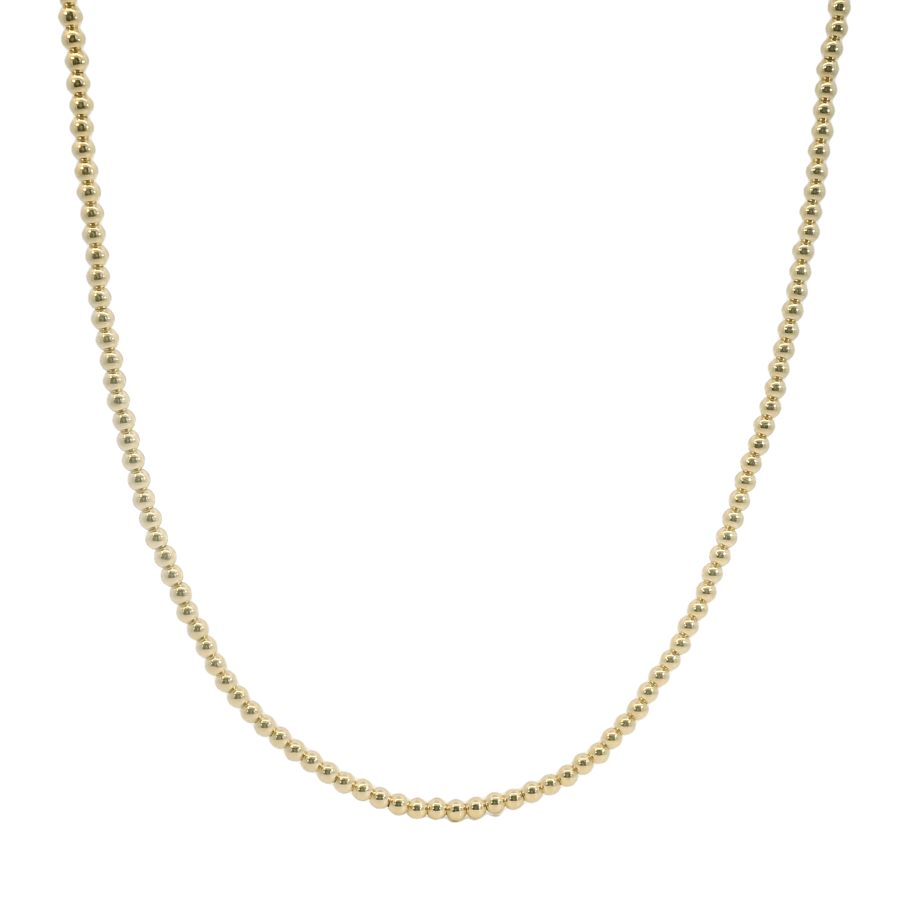 2mm Bead Necklace