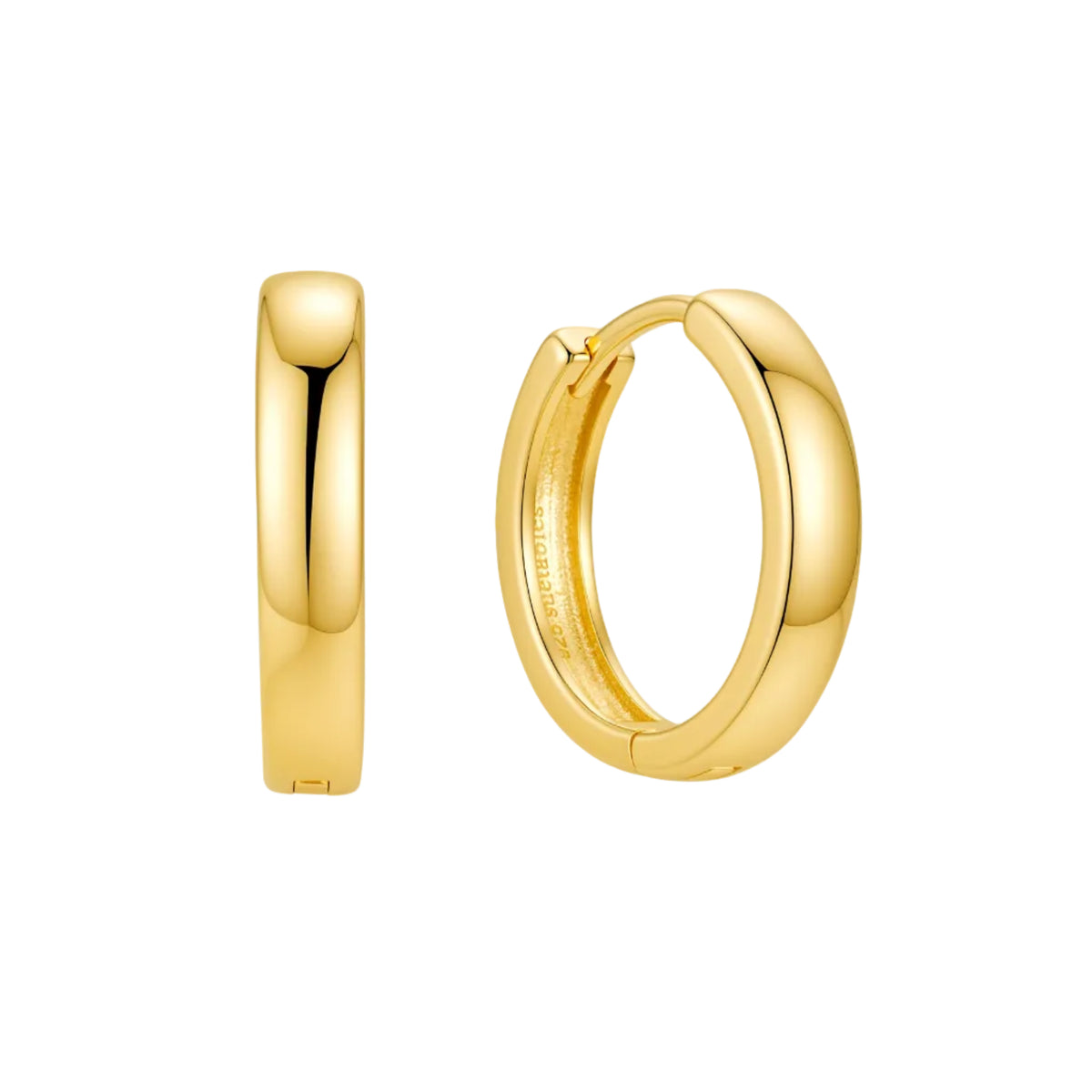 Bold Round Hoop