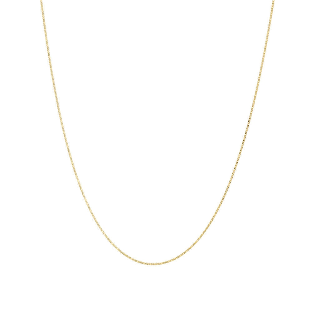10K Gold Mckenzie Curb Chain Necklace