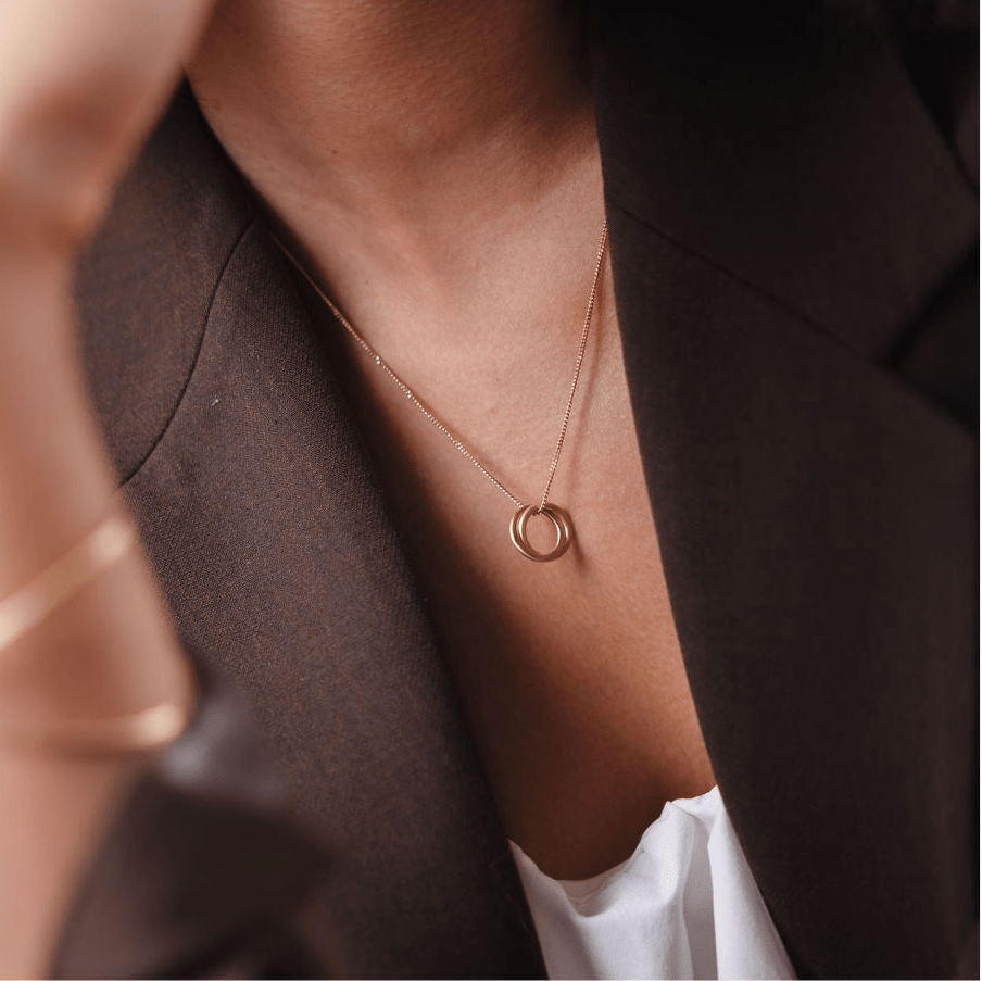 Twin Pendant Necklace