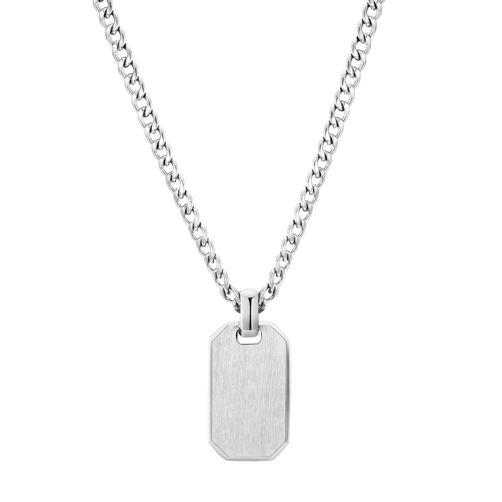 Spanger Dog Tag Necklace