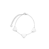 Ava Triple Heart Bracelet