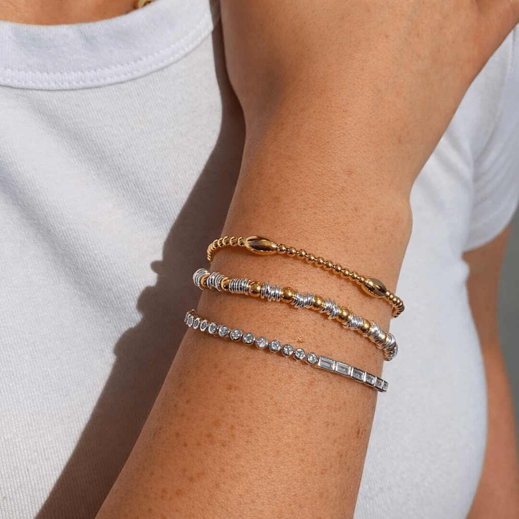 Contemporary Tennis Bracelet