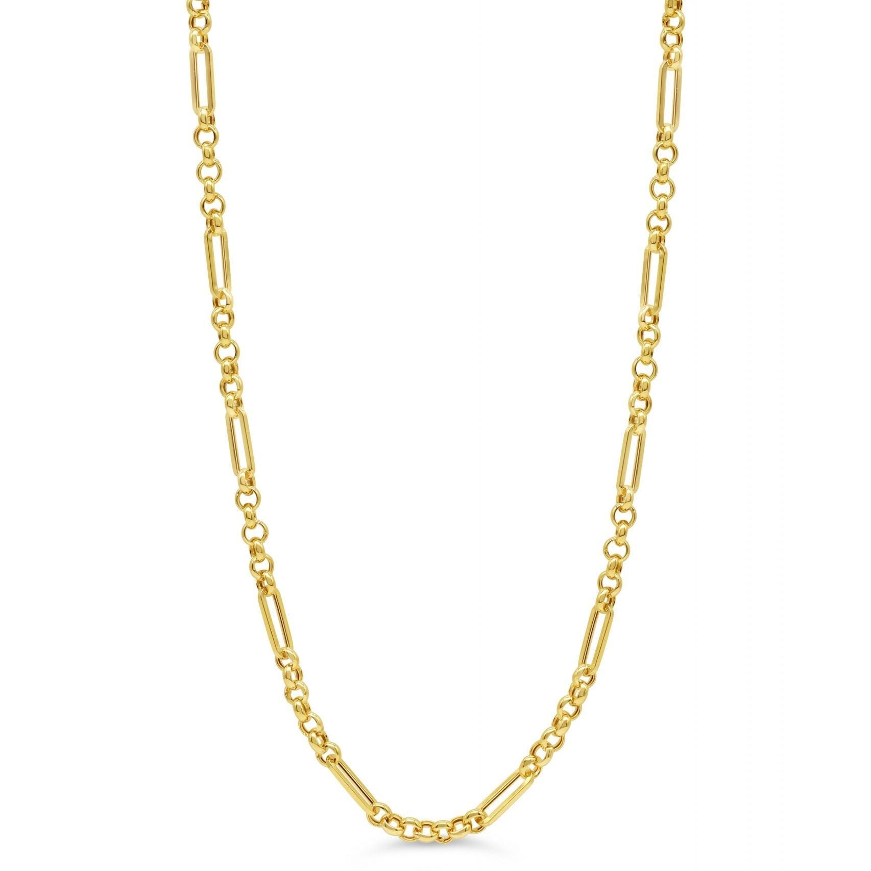 10K Trombone Mixed Link Chain