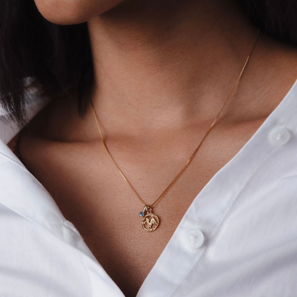14K Gold Roshina Birthstone Charms