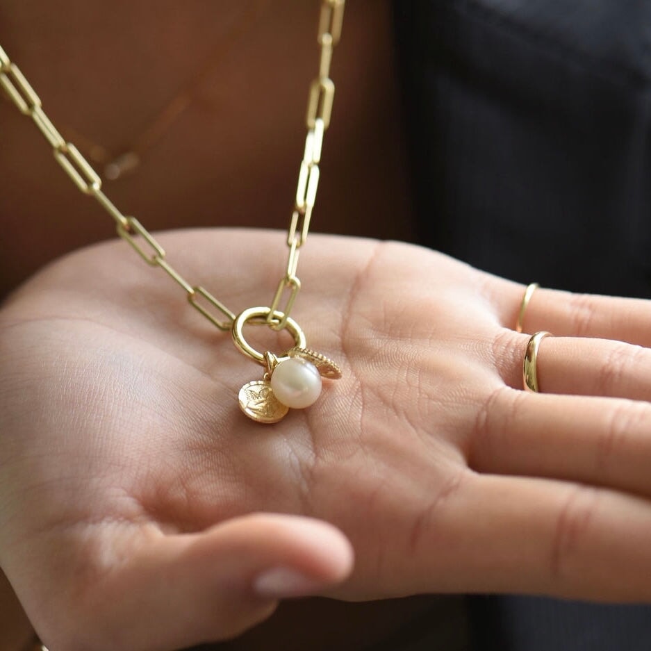 Mini Guardian Angel Protection Charm