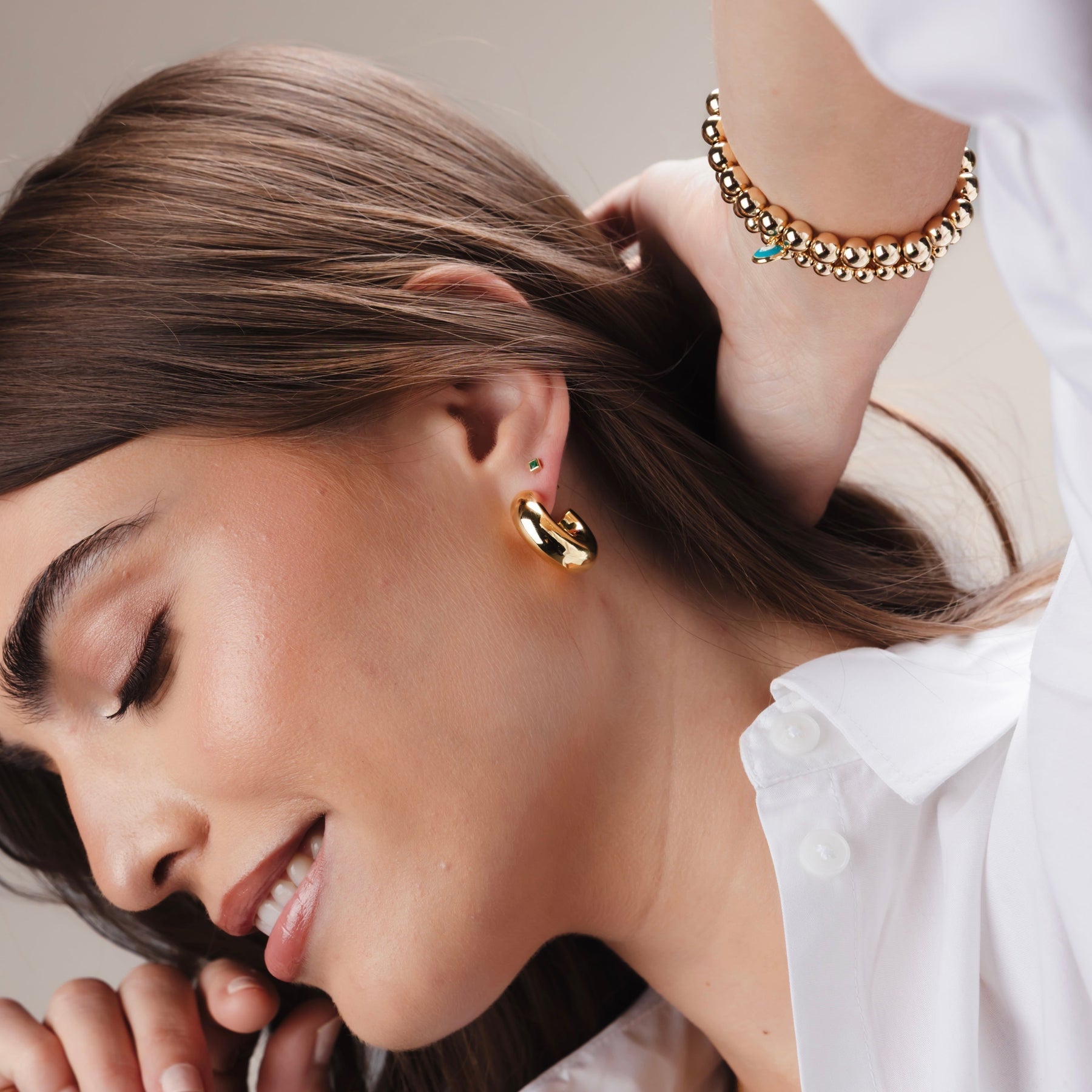 Everyday Chunky Hoops