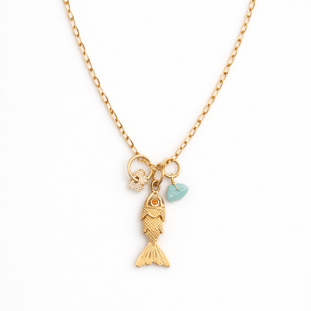 Fish Charm Necklace