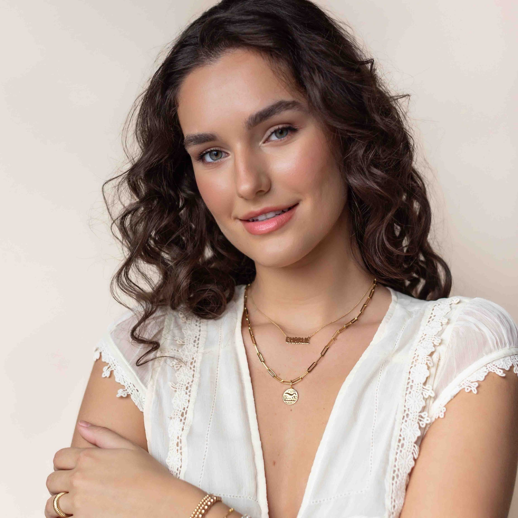 Bubble Name Necklace