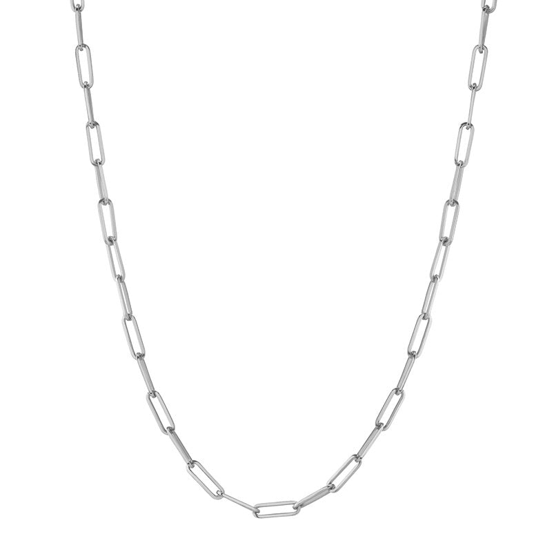 Whitney Large Paperclip Necklace