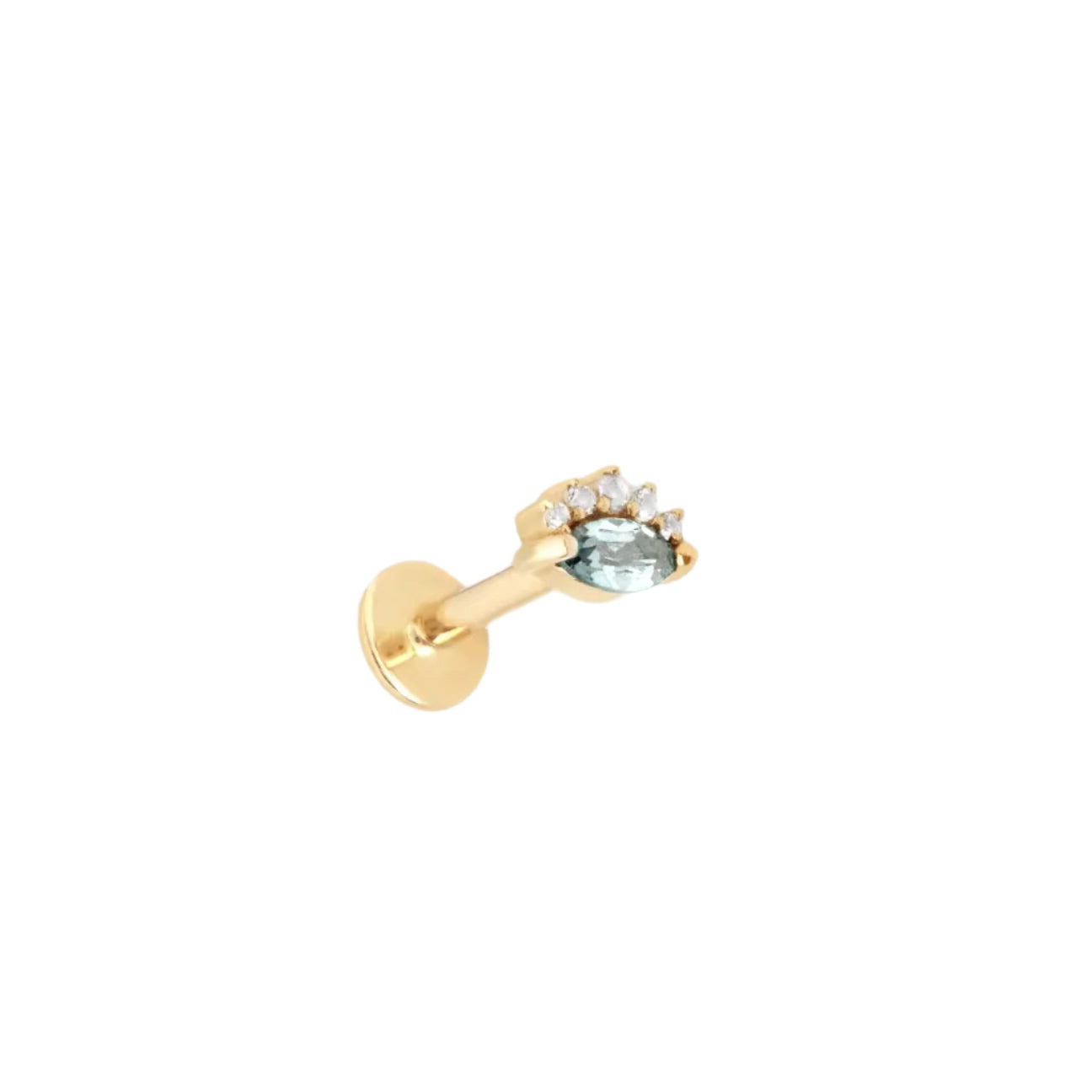 Evil Eye Single Stud