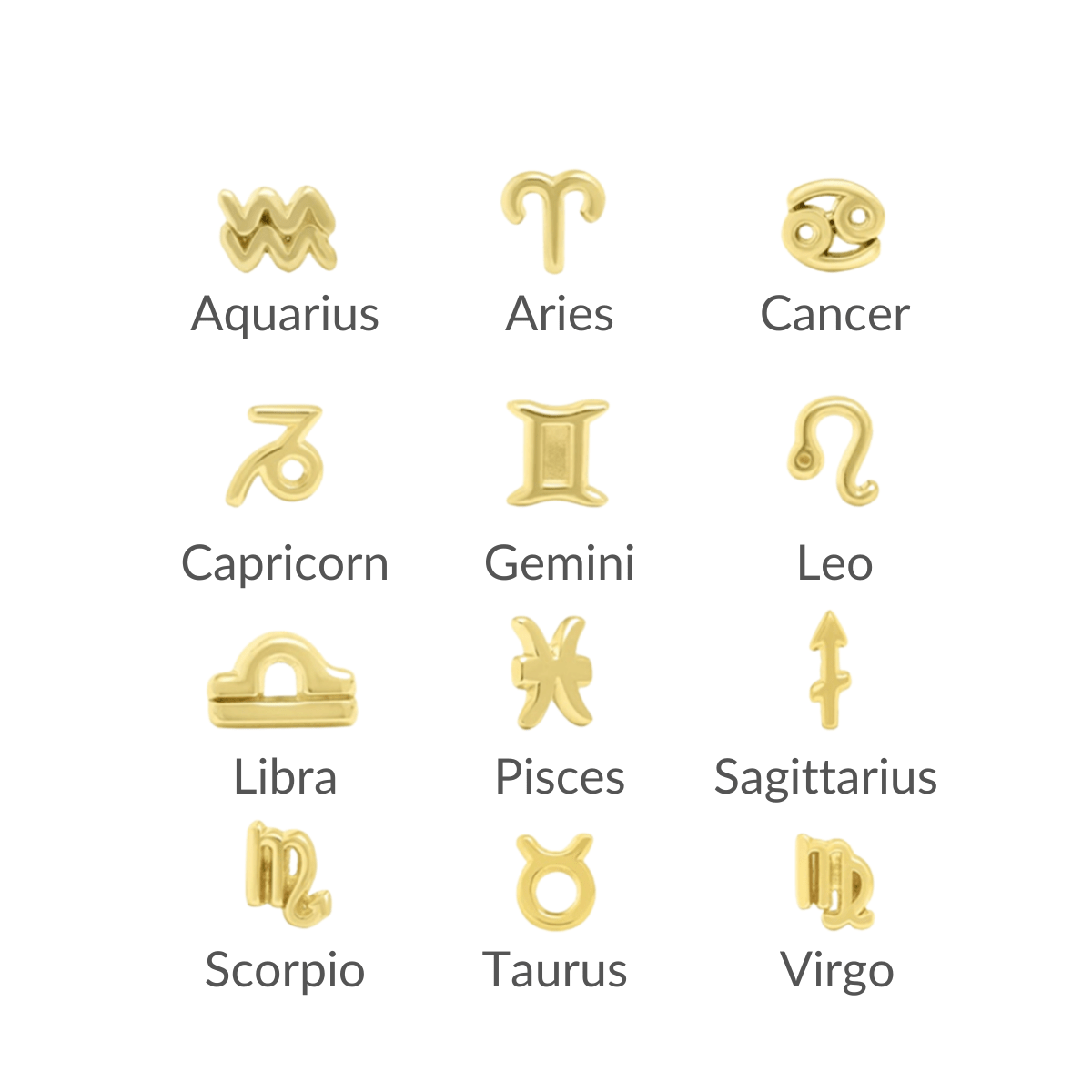 Kimberley Zodiac Single Stud