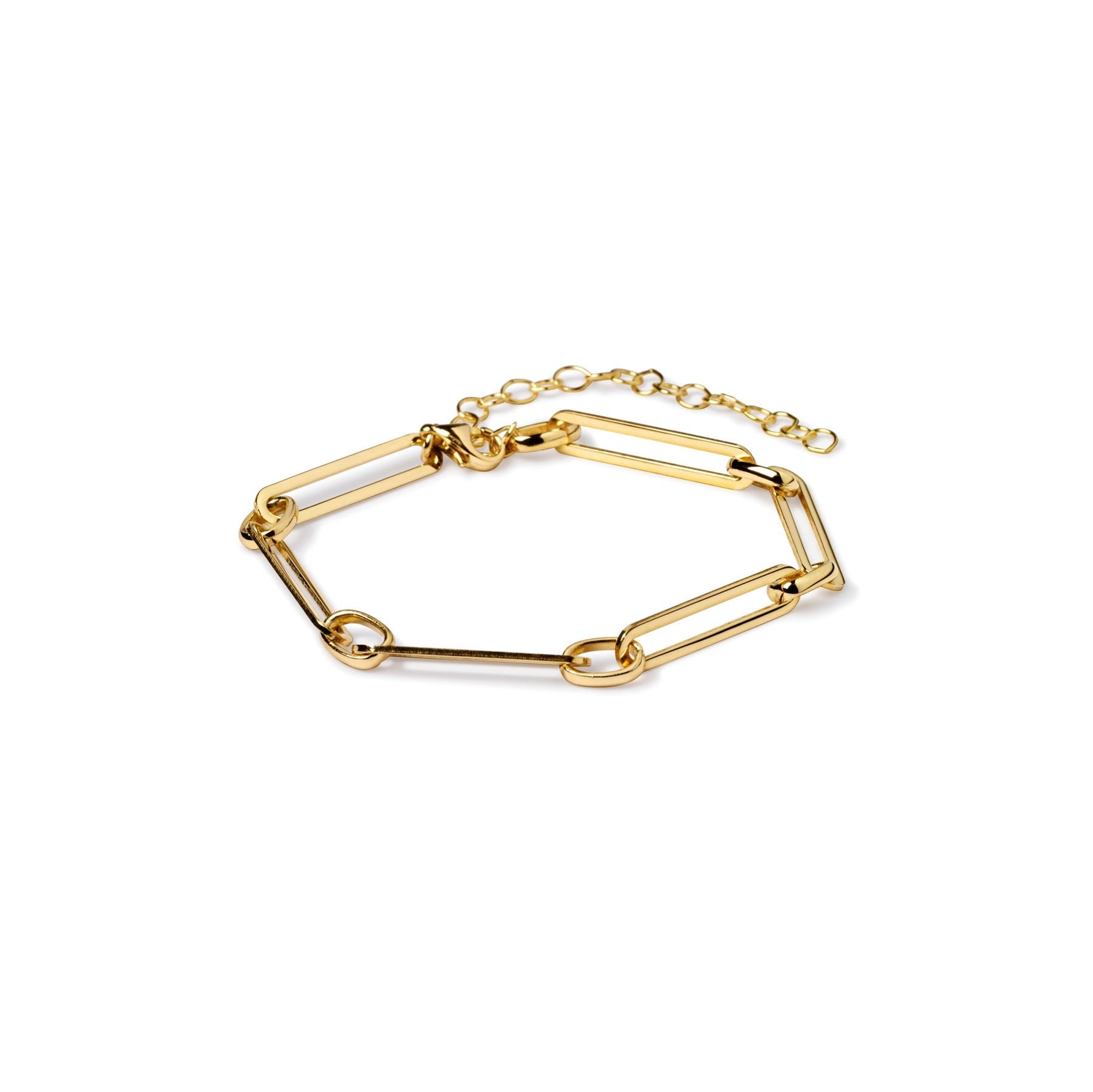 Nicole Large Paperclip Bracelet