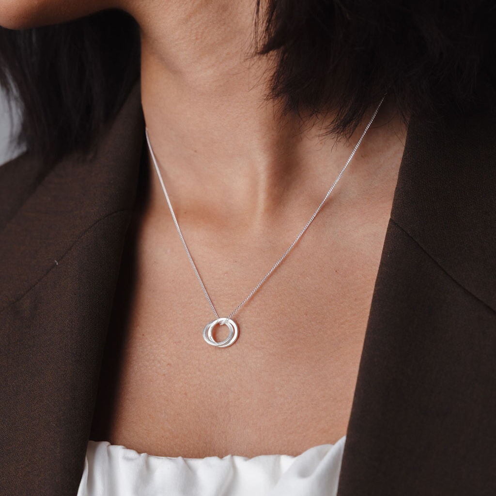 Twin Pendant Necklace