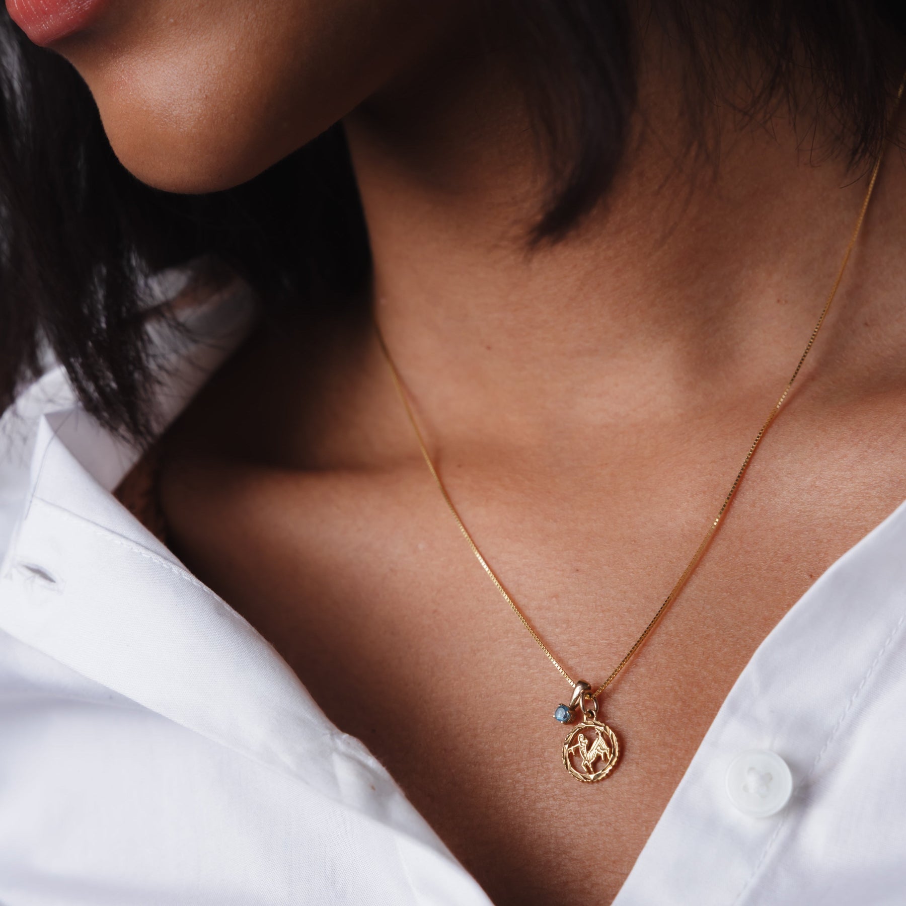 14K Gold Box Chain