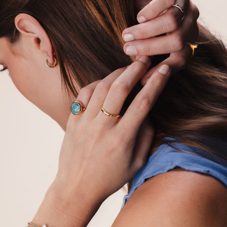 Genuine Turquoise Ring