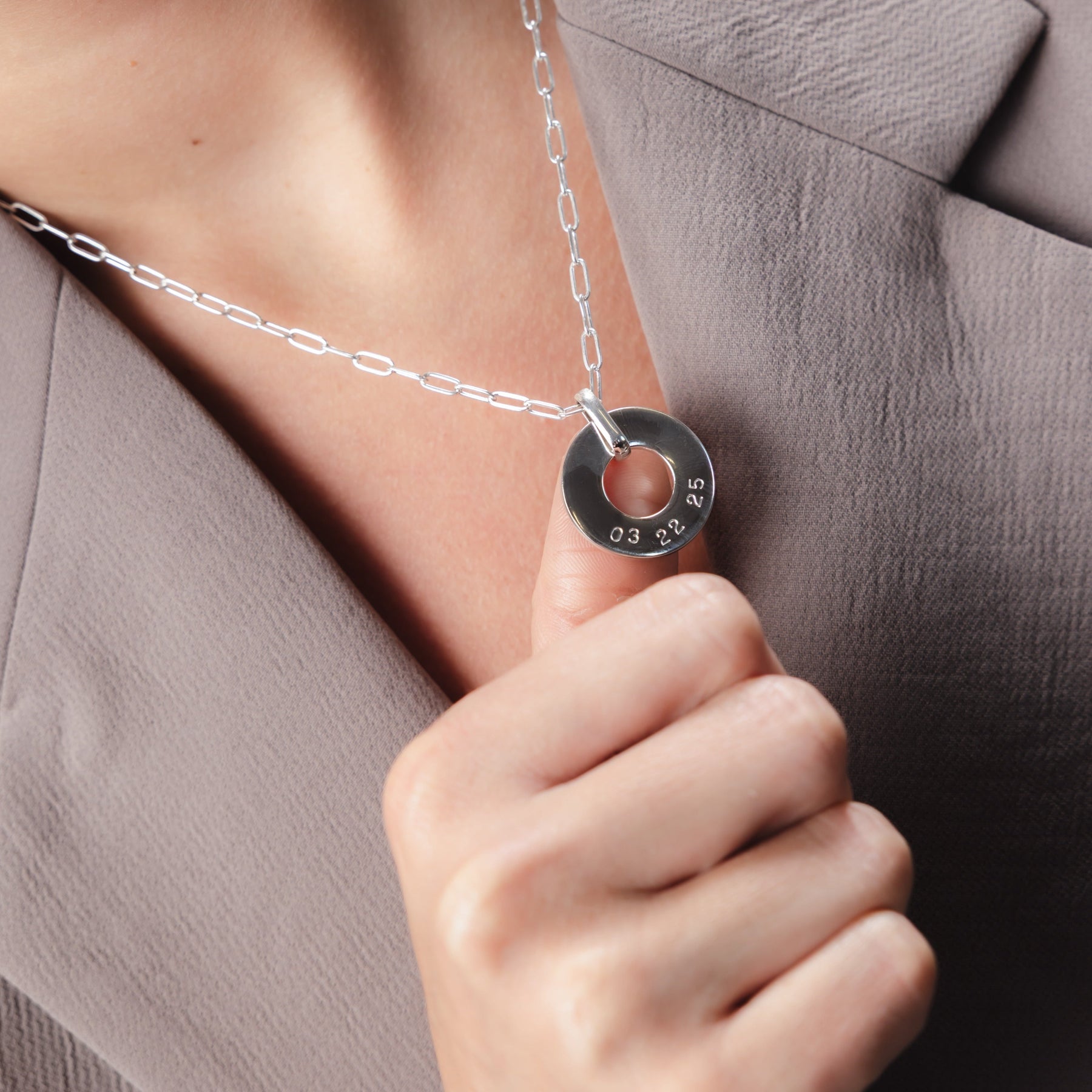 Megan Circle Pendant