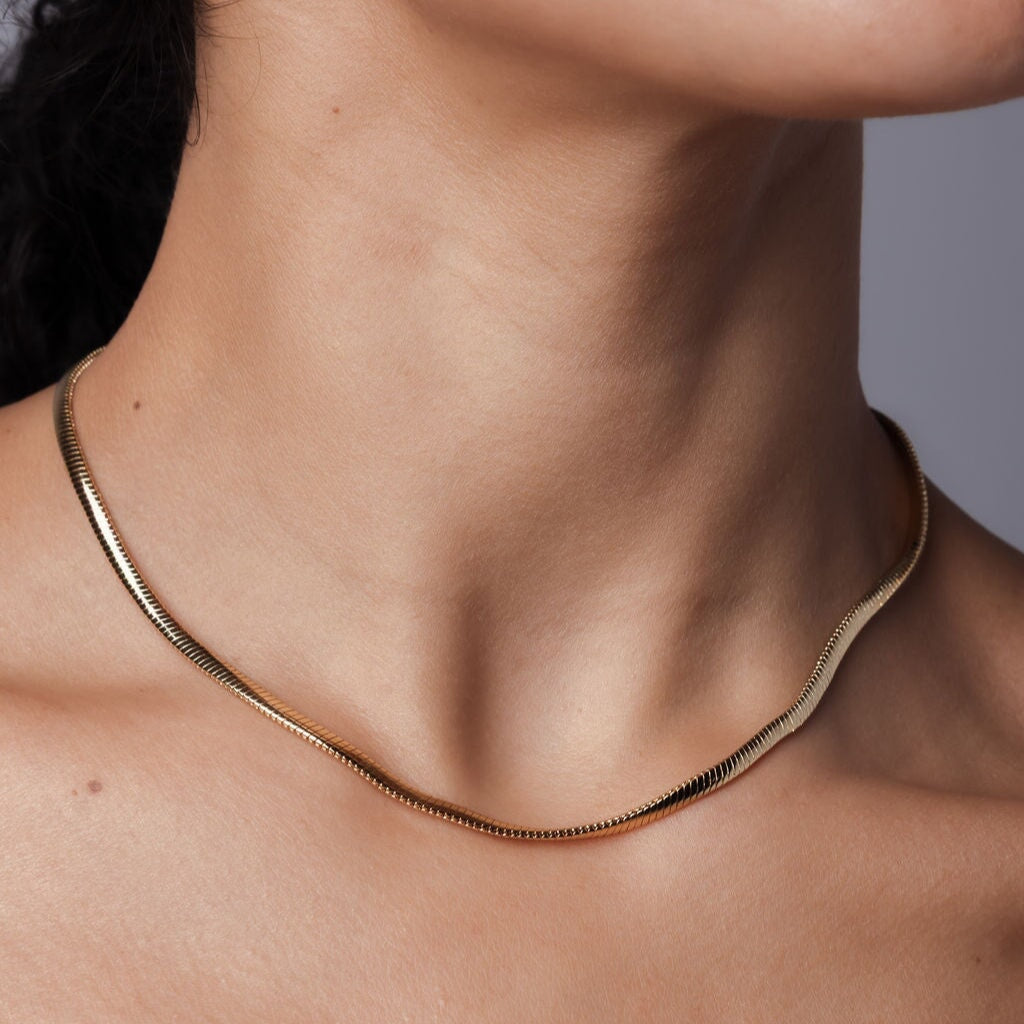 Serpentine Chain Necklace