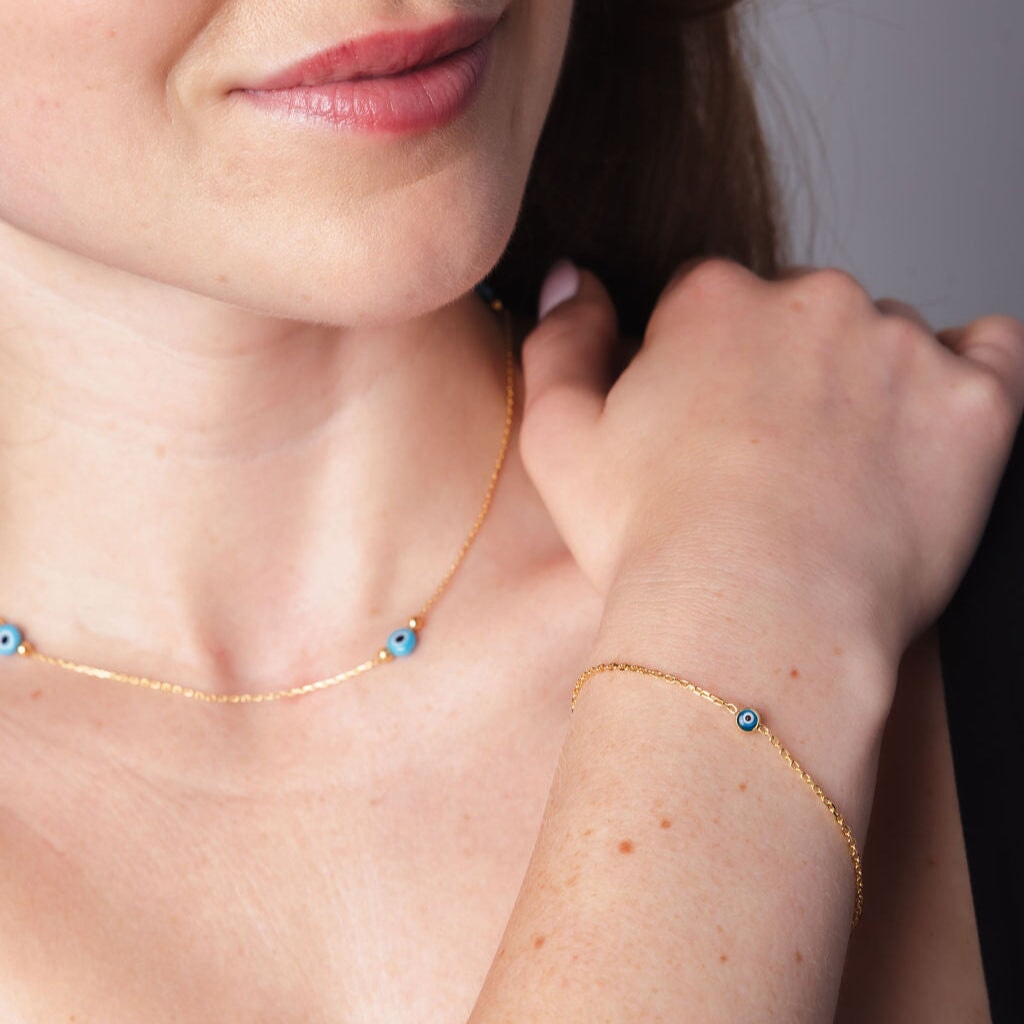 Ella Evil Eye Bracelet