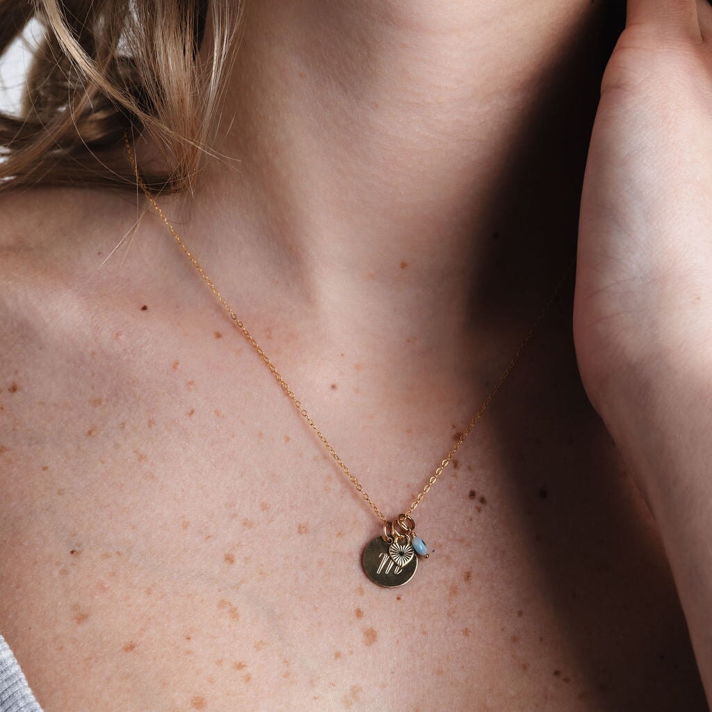 Love & Protection Engravable Necklace