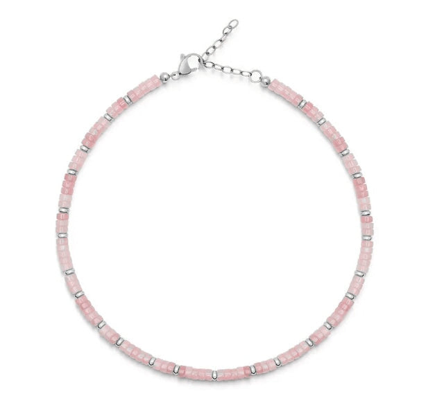 Spencer Rose Quartz Necklace
