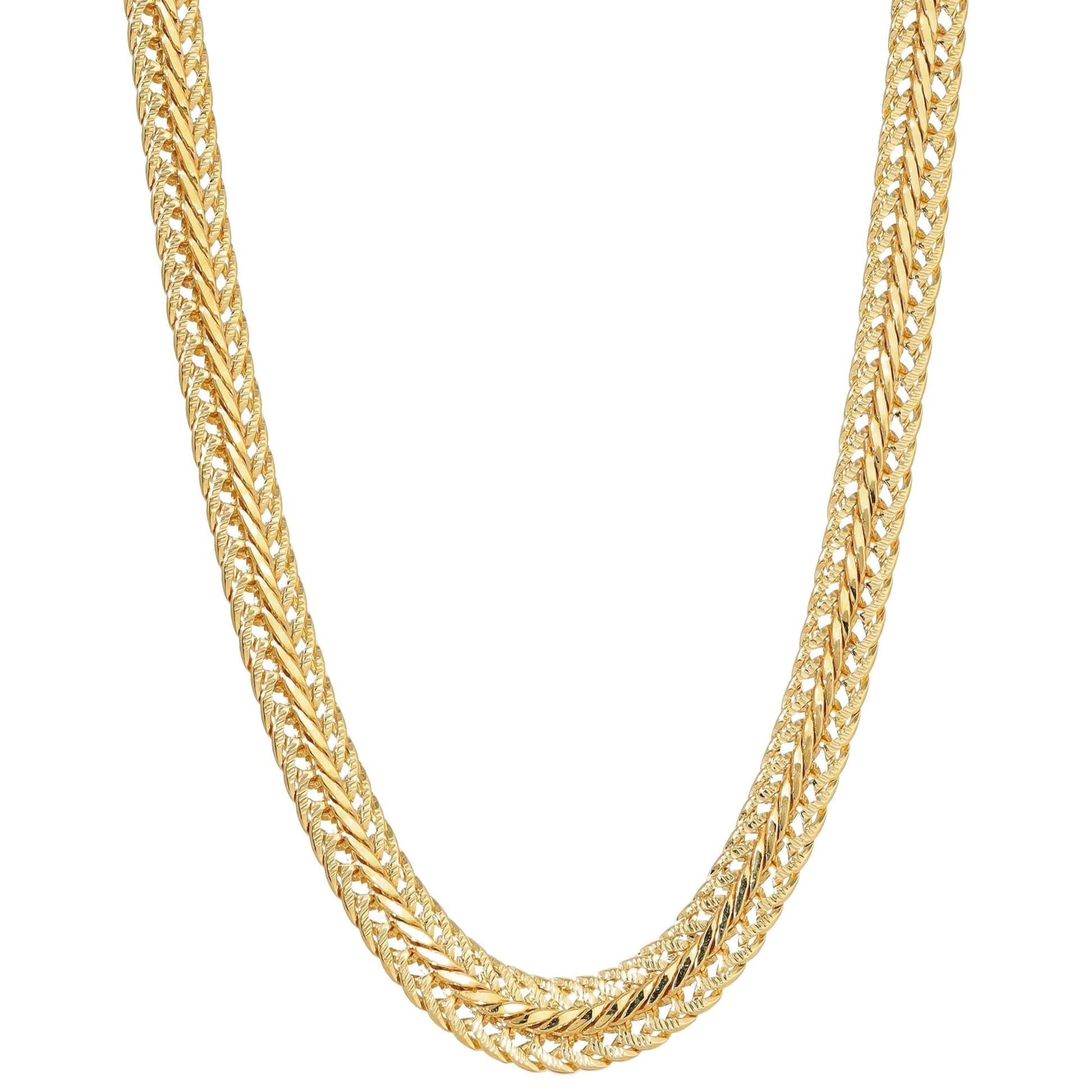 Sharon Flat Woven Necklace