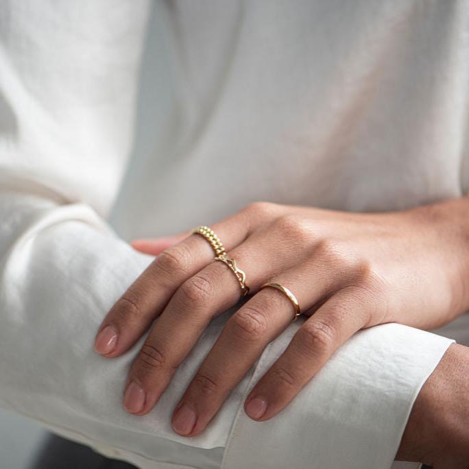 Florine Stacking Ring