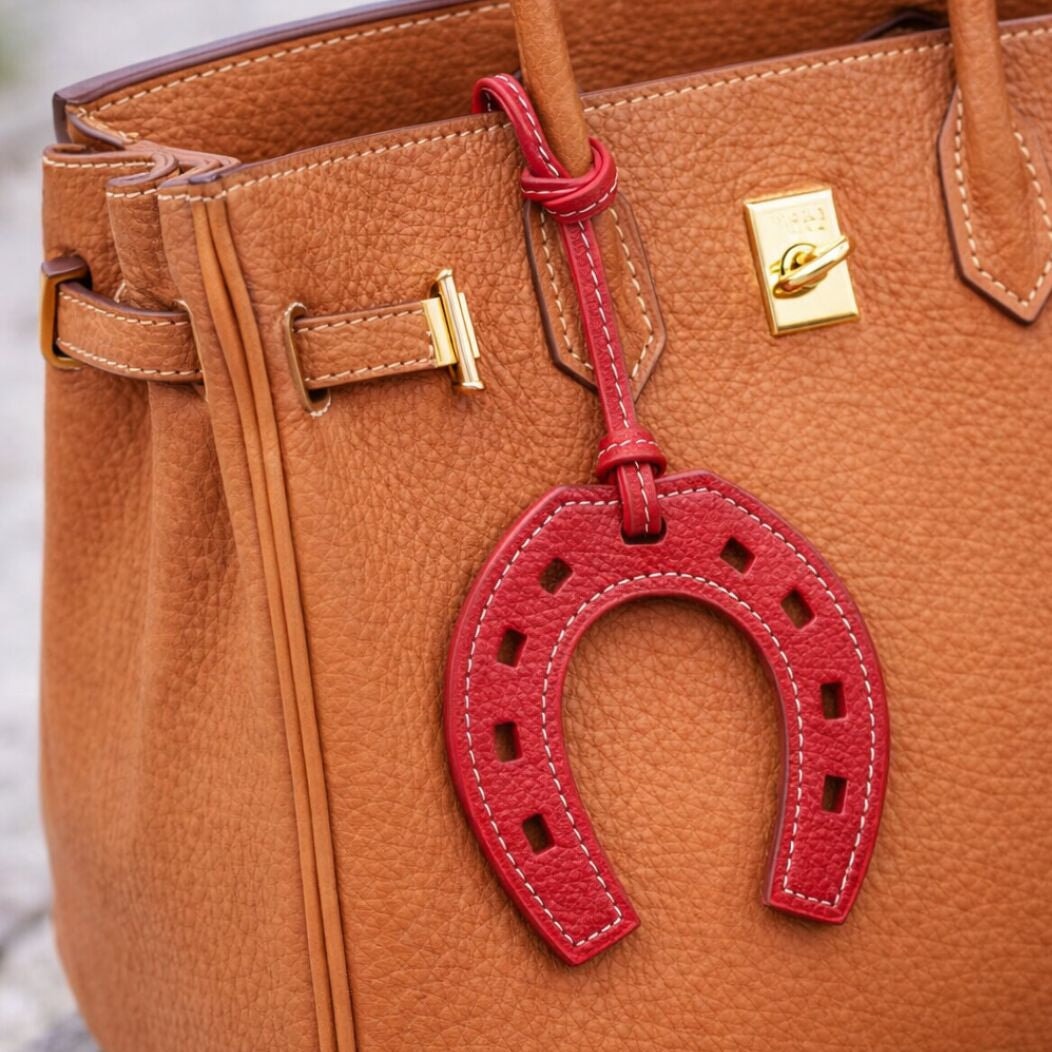 Lucky Horseshoe Bag Charm