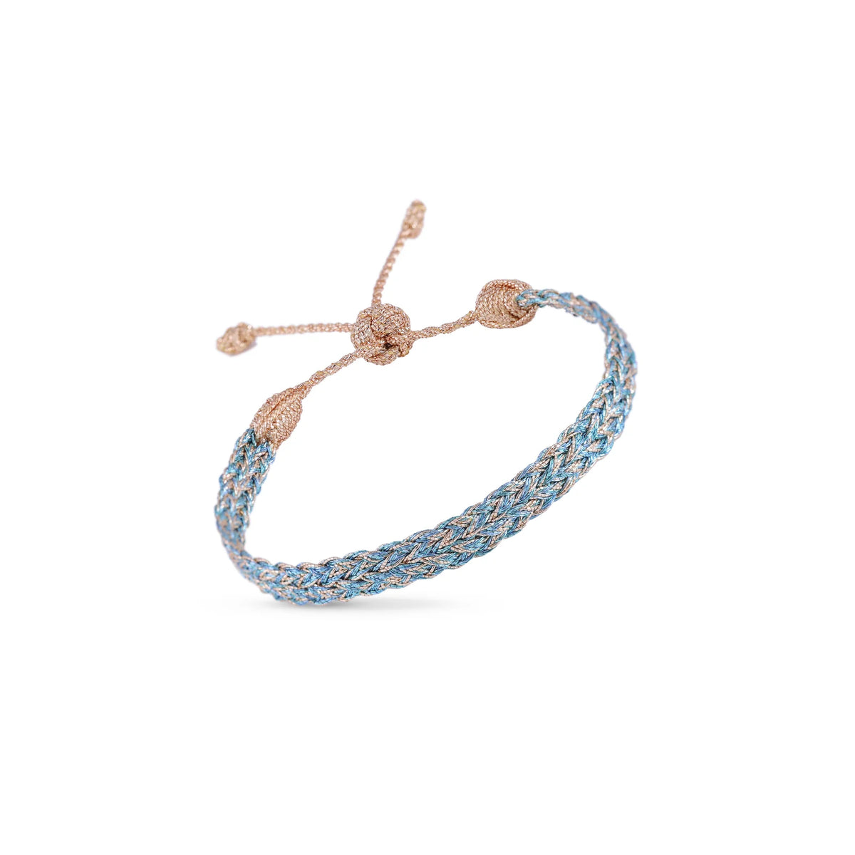 Peach Blue Pearl Maayaz Bracelet