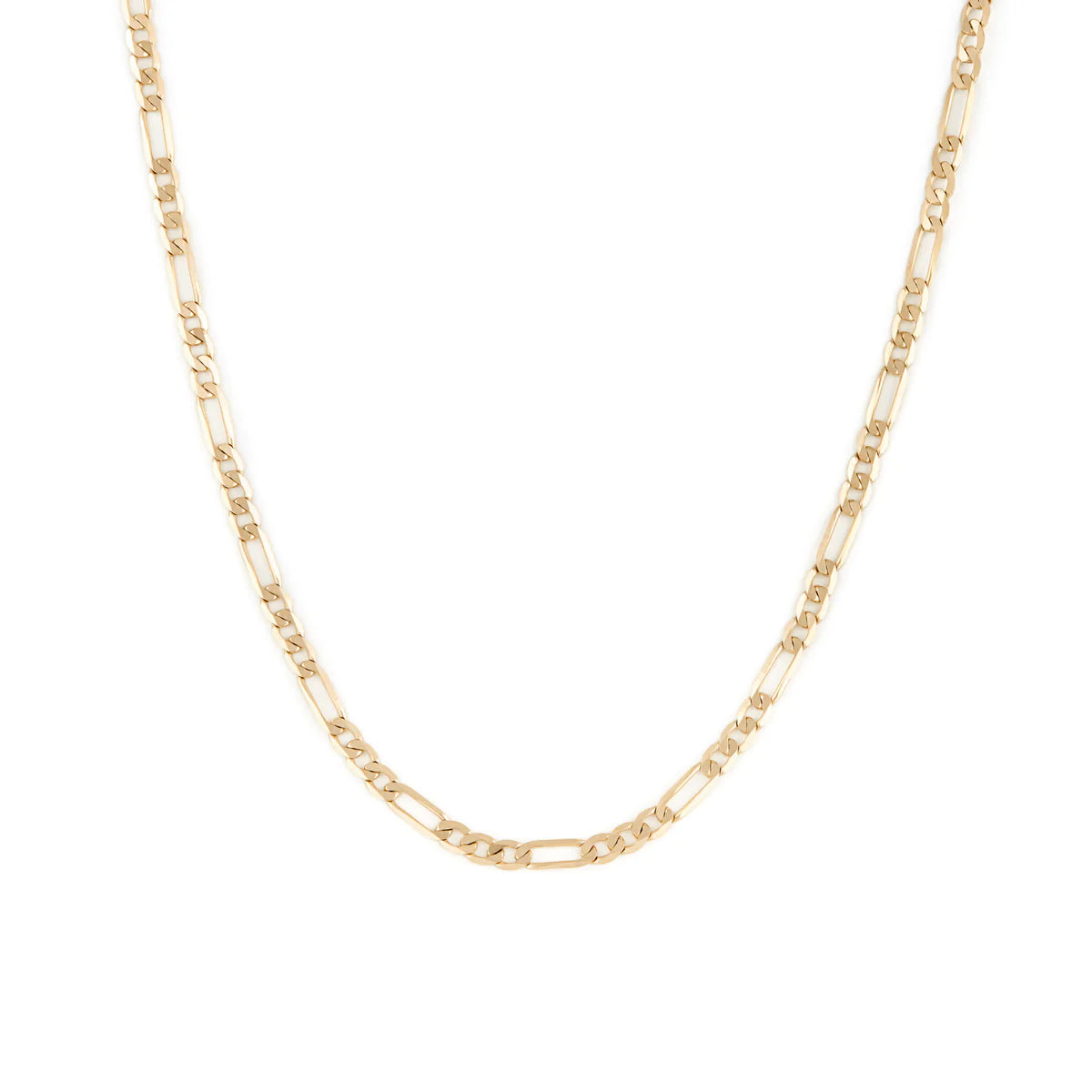 Mens 10k deals gold figaro chain