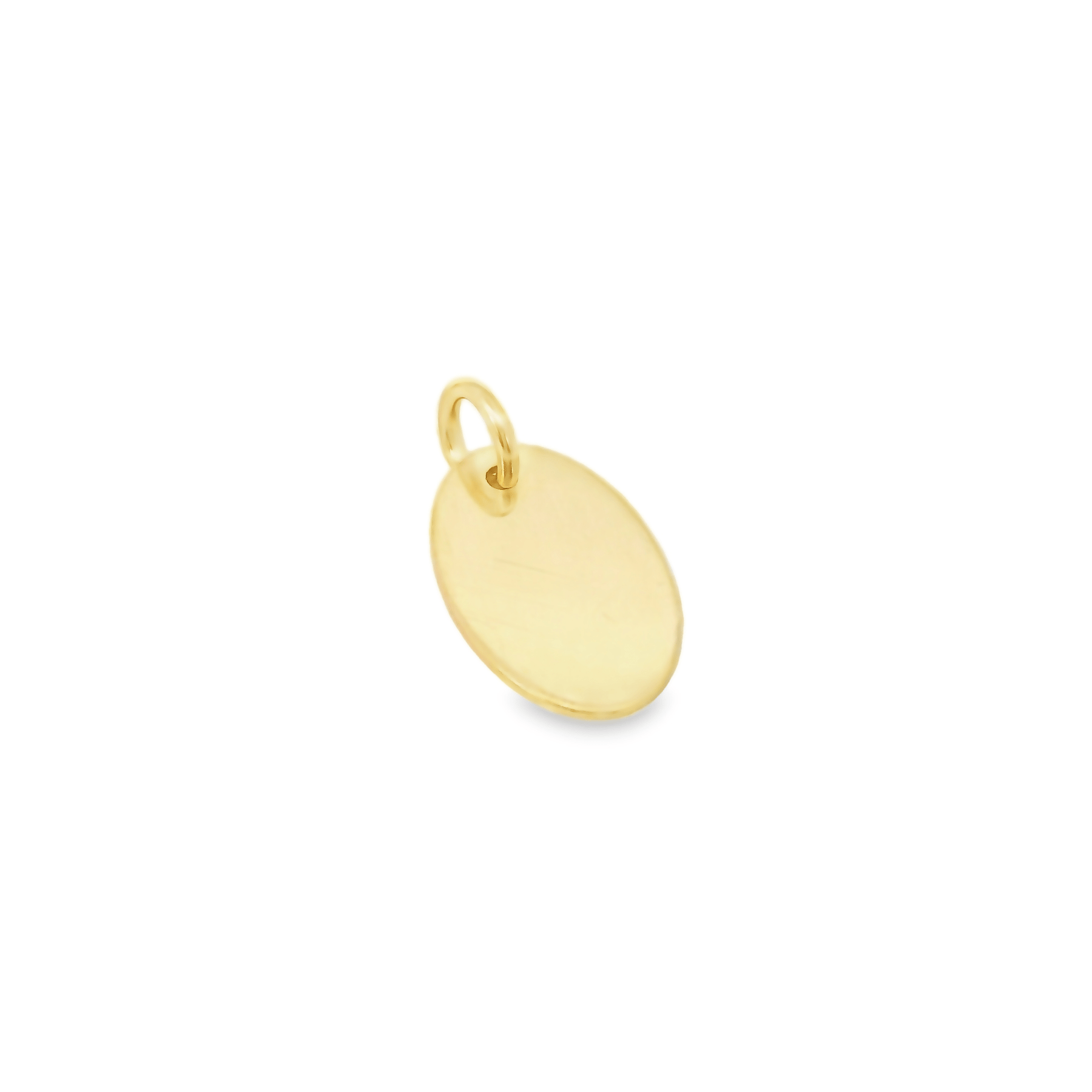 Engravable Oval Charm