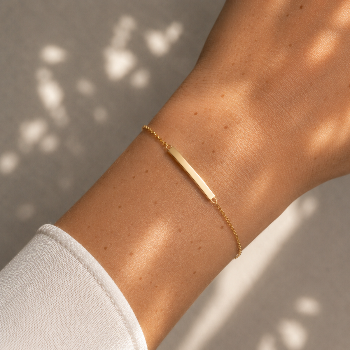 Engravable Bar Bracelet