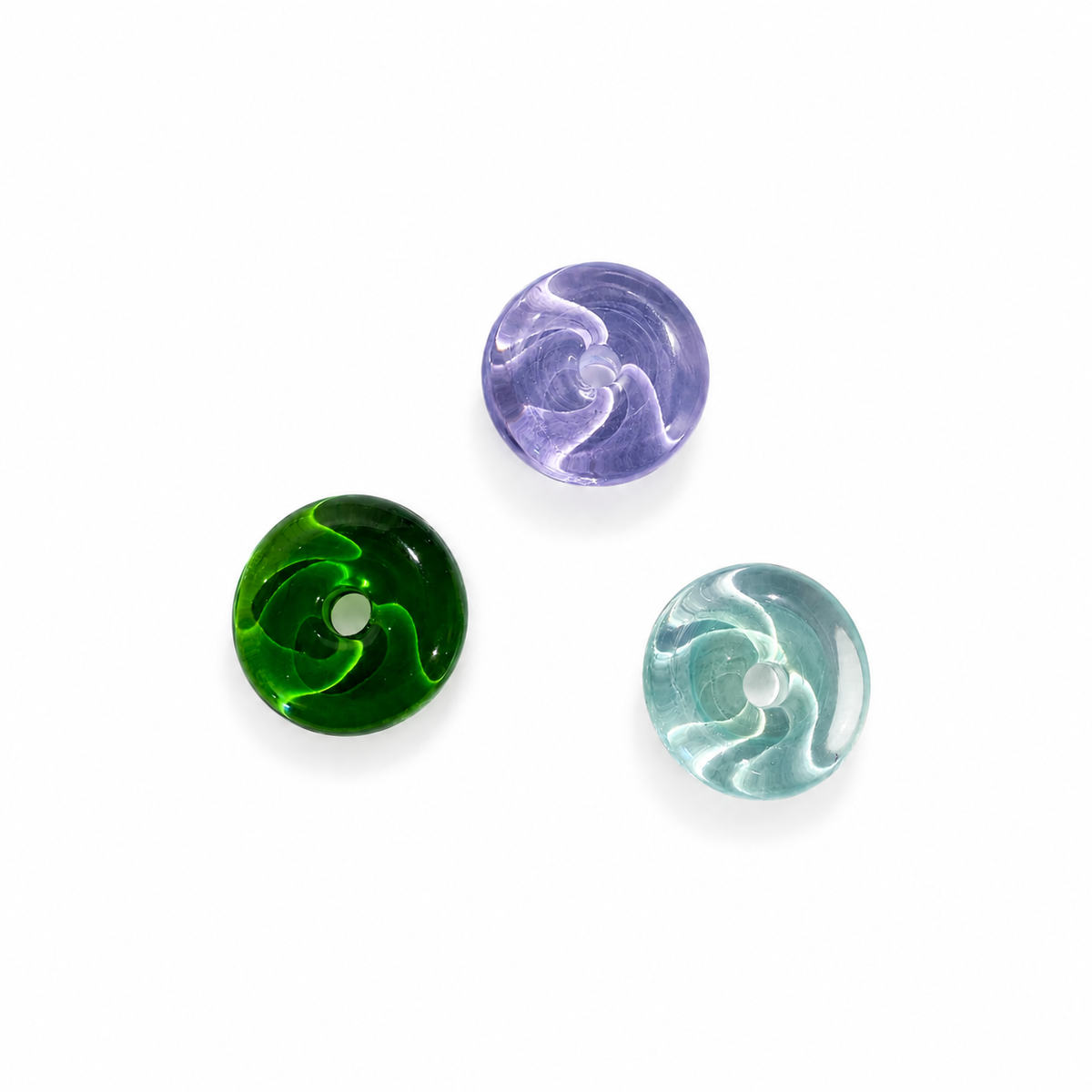 Hand-Torched Glass Beads Necklace
