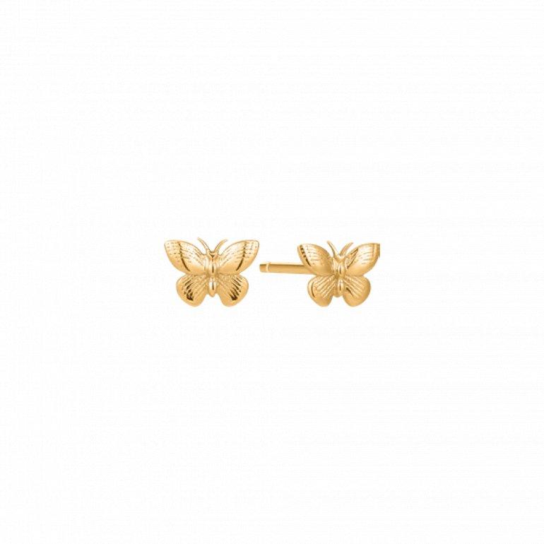 10K Gold Bonnie Butterfly Studs