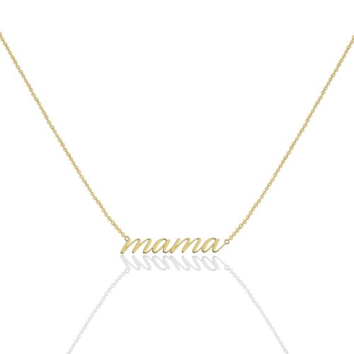 10K Gold Mama Necklace