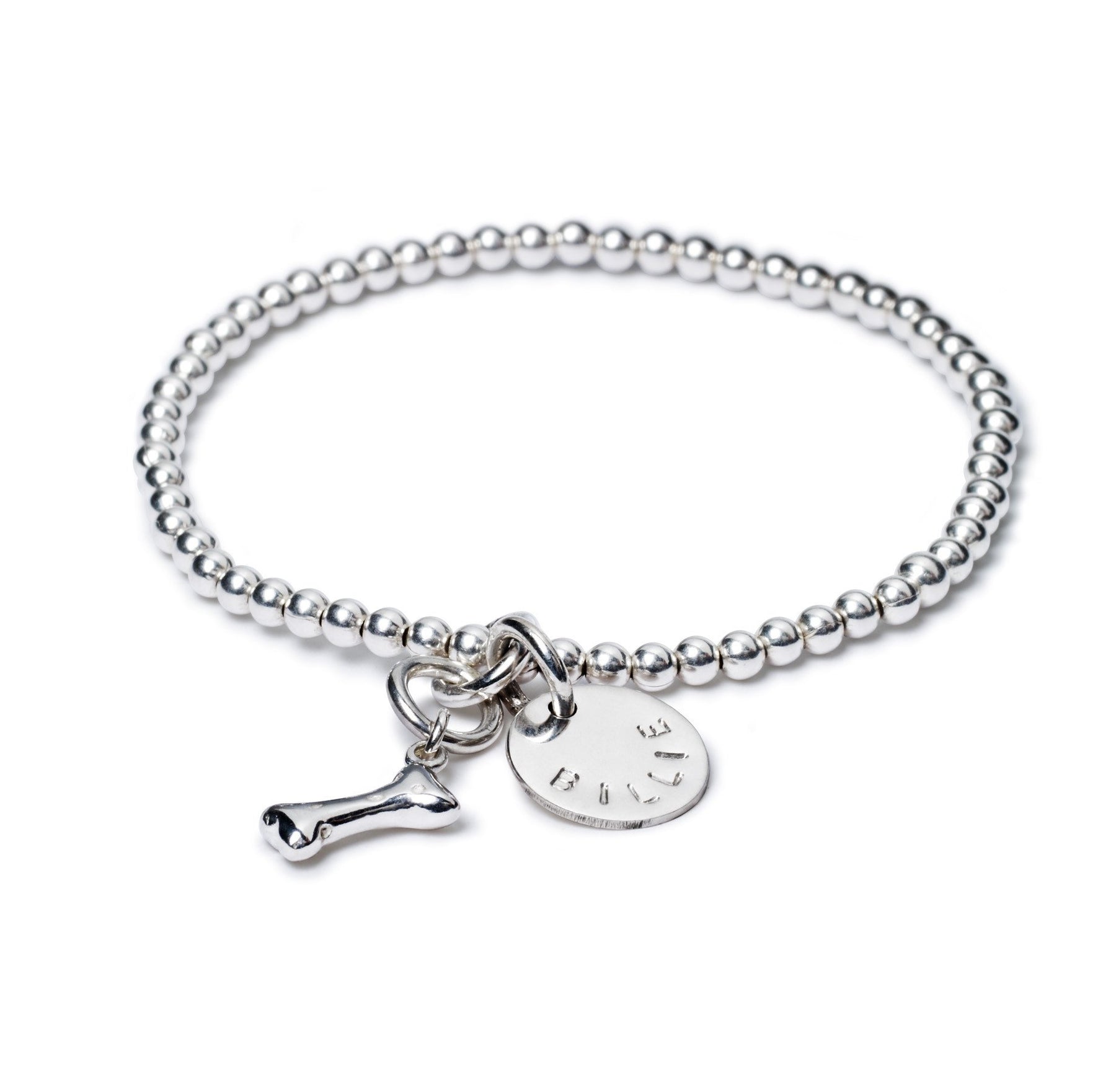 Billy Dog Bone Charm - Suetables