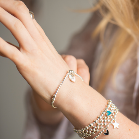 Erin Two Size Ball Bracelet