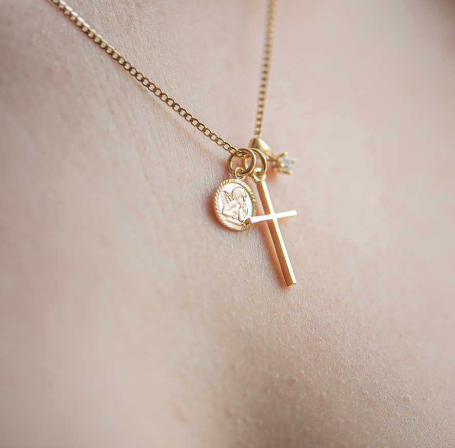 Mini Guardian Angel Protection Charm
