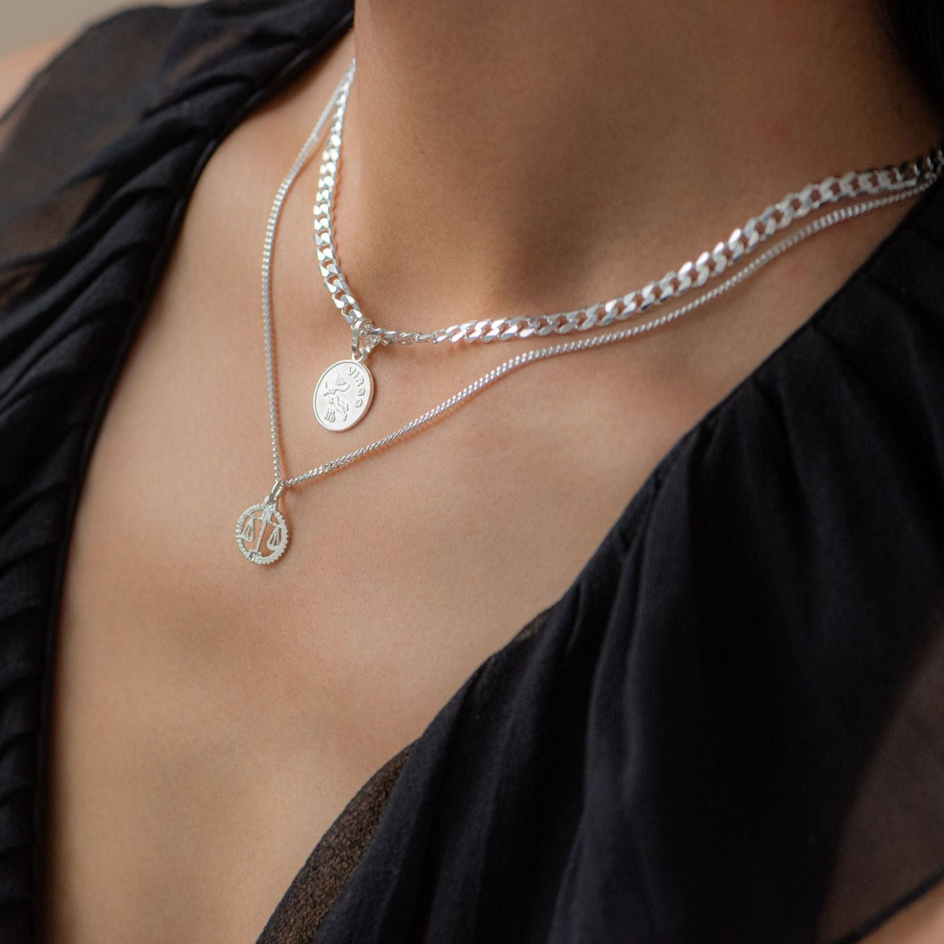 Curb Chain - Sterling Silver