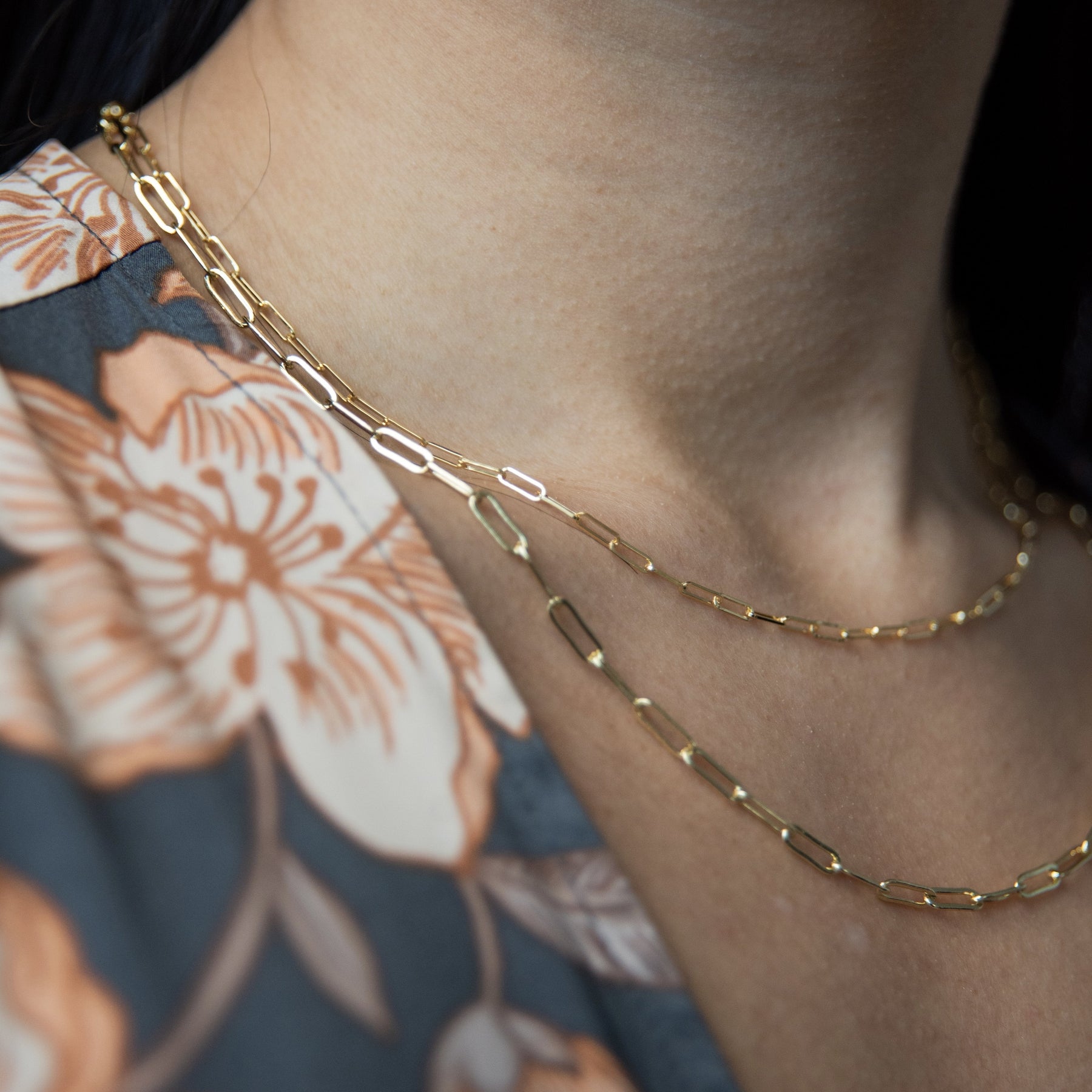 Paperclip Chain - Gold Filled
