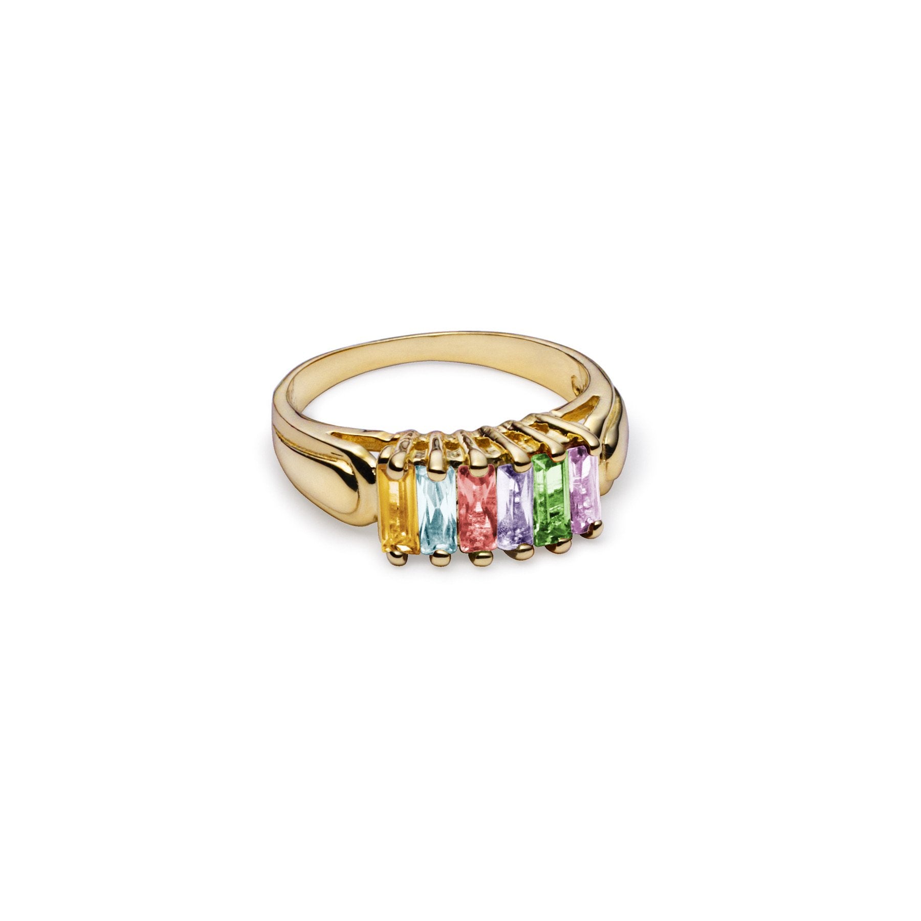 10K Gold Crisi Birthstone Ring