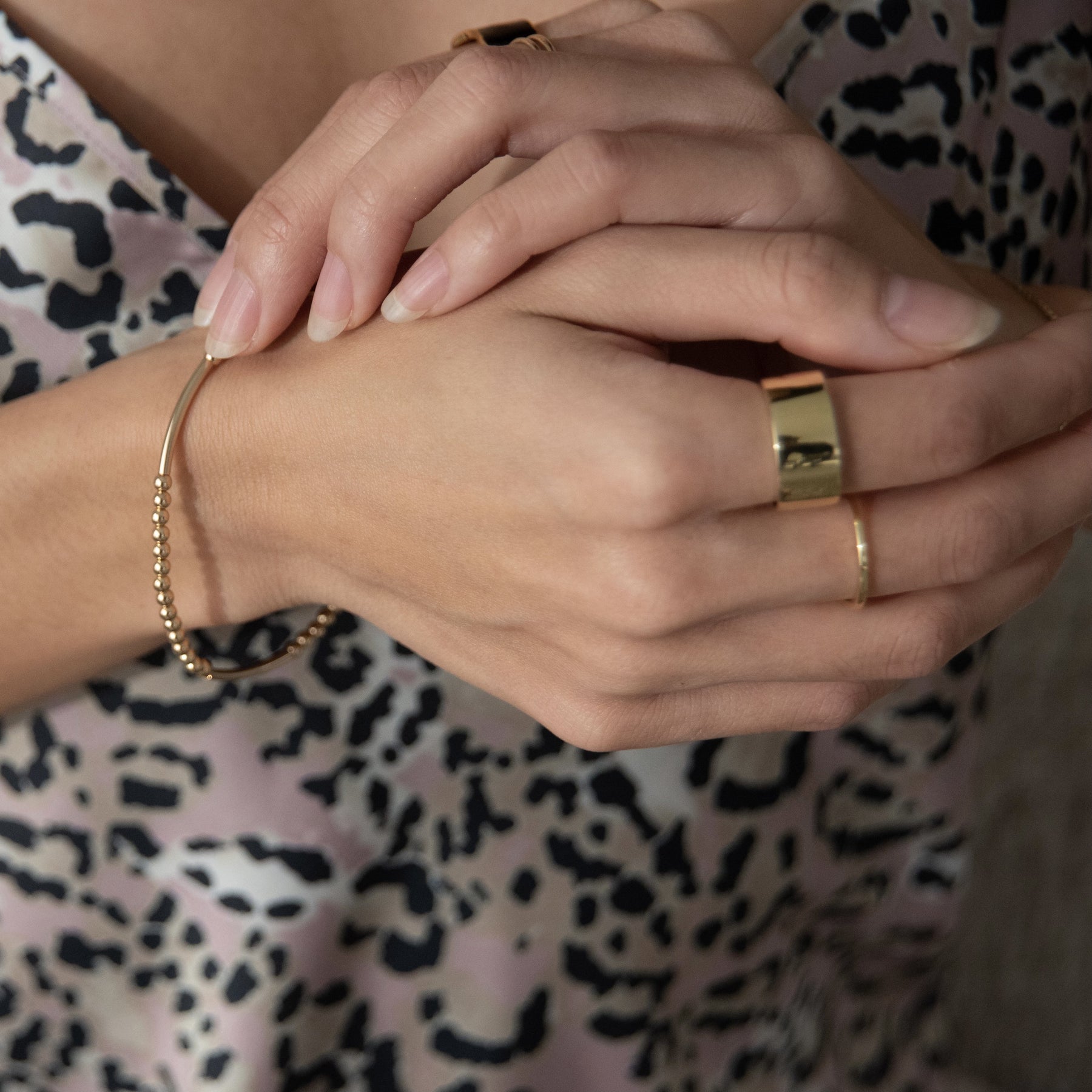 London Tube Gold-Filled Bracelet