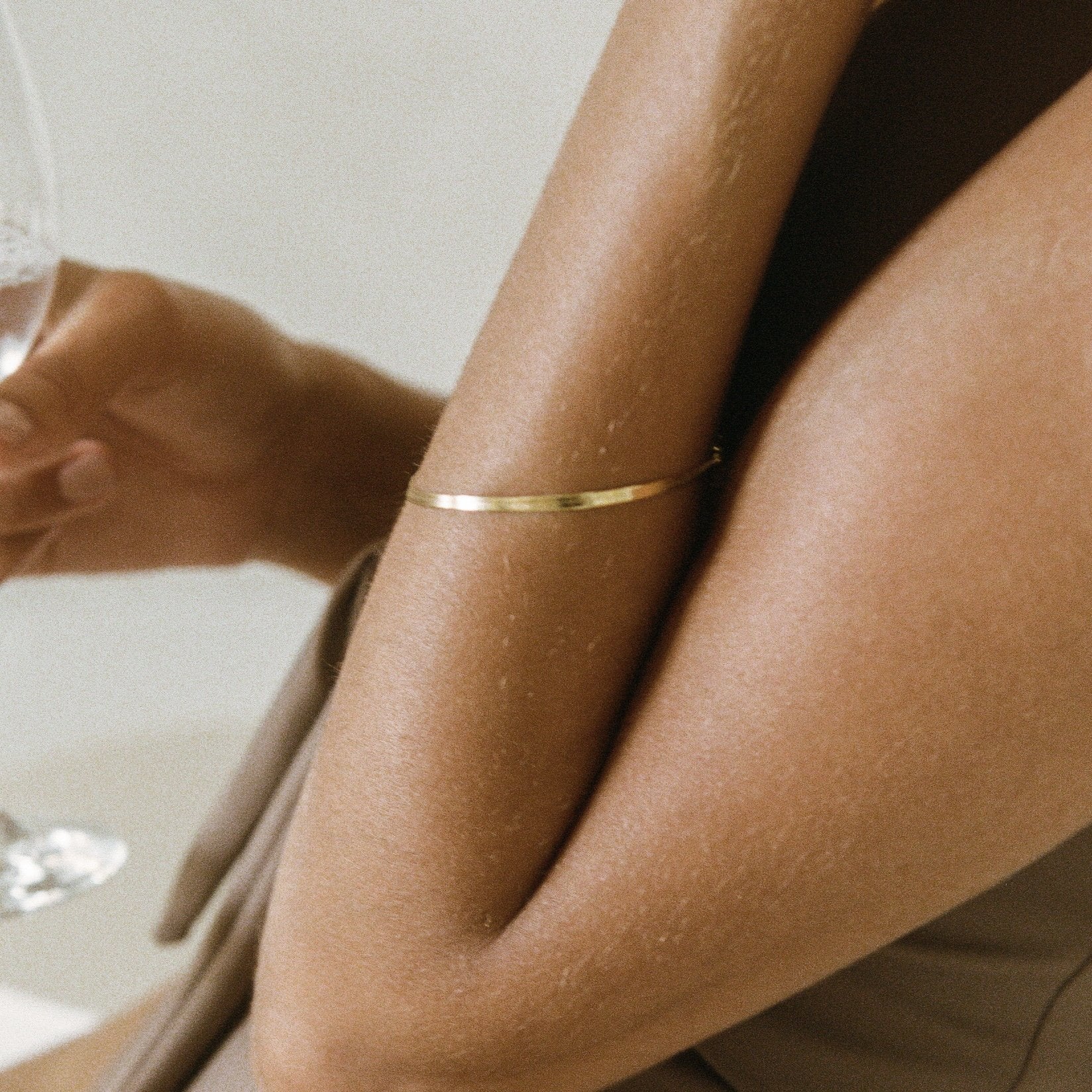 Arielle Herringbone Bracelet