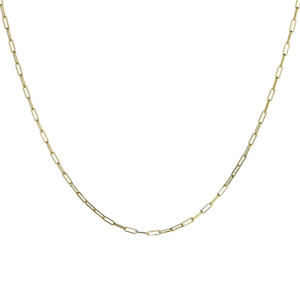 10K Gold Lyla Paperclip Chain