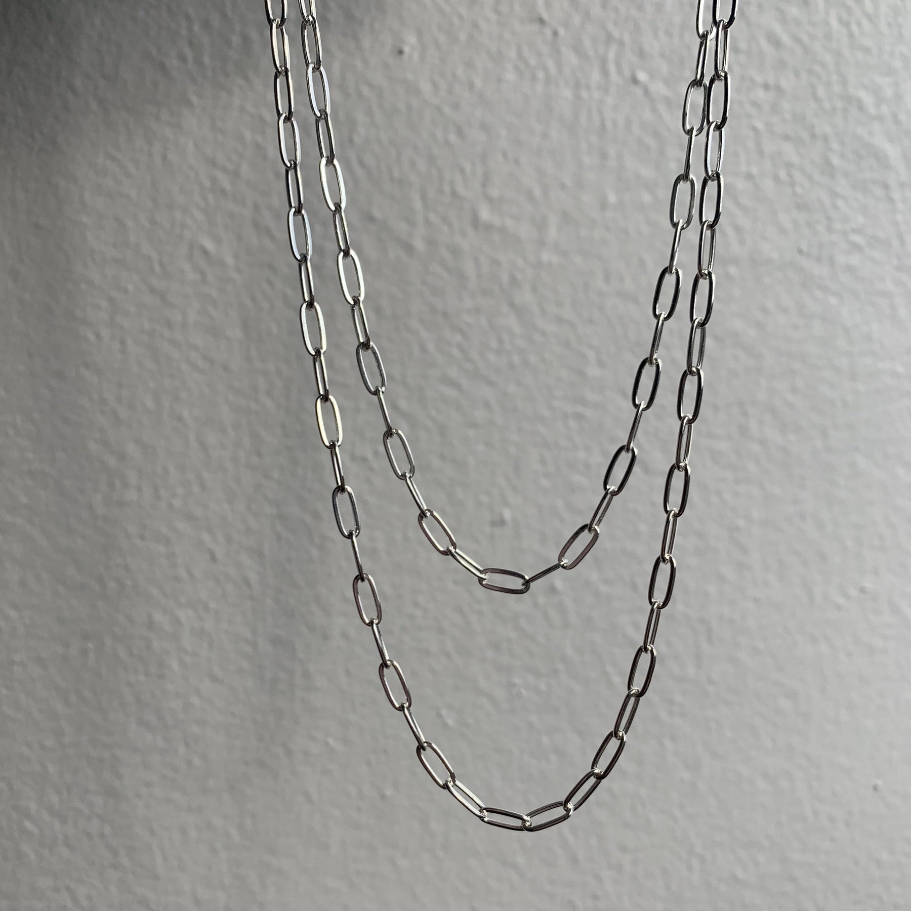 Paperclip Chain - Sterling Silver