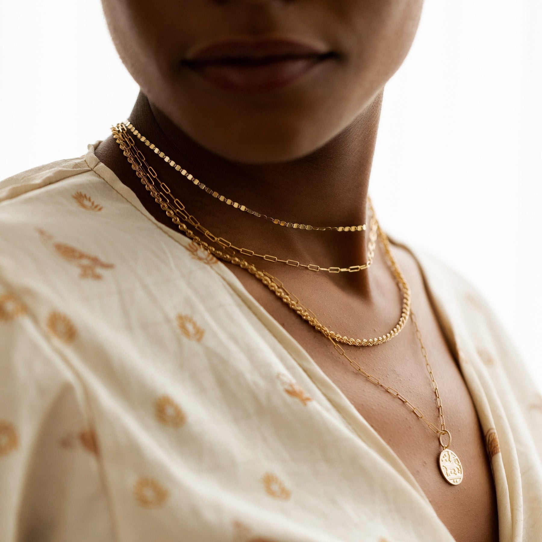 10K Gold Sarah Rope Chain*